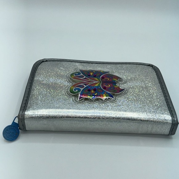 Vintage Lisa Frank Iridescent Rare Butterfly Hologram Planner W/ Tags & Stickers - Picture 4 of 12